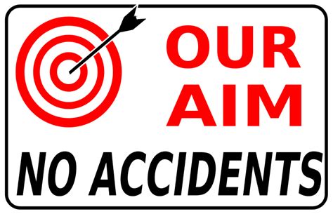 Free Clipart Our Aim No Accidents Simple Symbol Iyo