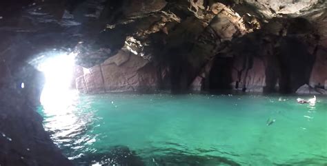 Ireland Sea Cave Is The Perfect Example Of The Blue