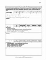 Images of Restaurant Employee Review Form