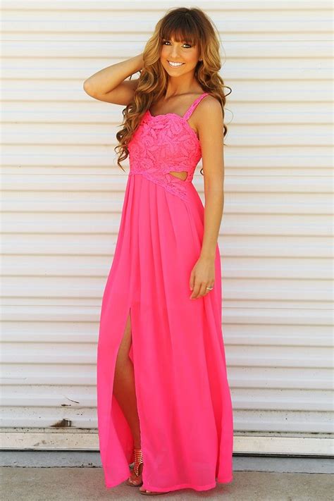 Something Beautiful Maxi Dress Hot Pink Shophopes Maxi Dress Hot