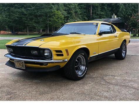 1970 Ford Mustang Mach 1 For Sale Cc 1142677