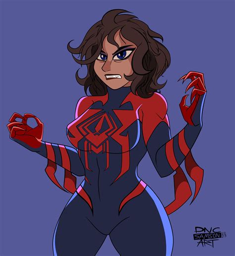 I Find Kamiimomoru Drawing Of Spider Woman 2099 Is Surprisingly