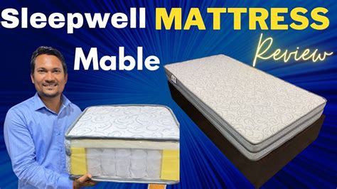 Sleepwell Mattress Mable Pocket Spring Price And Review 2022 Youtube