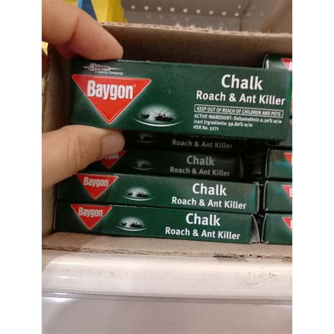 Báygon Chalk Roach And Ants Killer15g Shopee Philippines