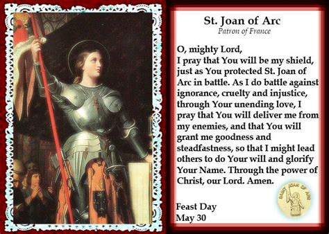 Joan Of Arc Quotes Quotesgram
