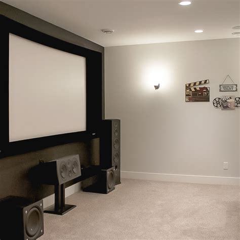 Finished Basement Home Theater Ideas And Construction Design Tips