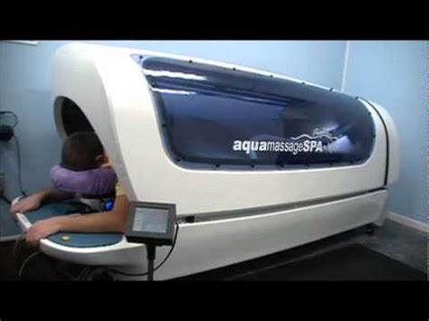 Dry massage bed/hydro massage table/ hydraulic massage bed. Aqua Massage - Therapy for Chronic Pain and Autism - YouTube