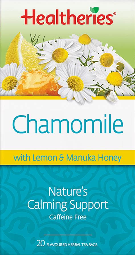 Chamomile Tea With Lemon Manuka Honey