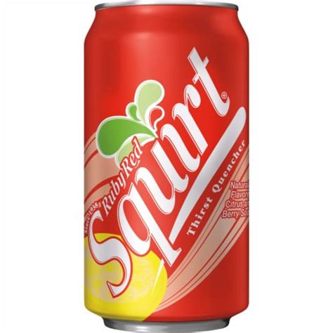 Squirt Ruby Red Naturally Flavored Citrus And Berry Soda Cans Pk Fl Oz Fred Meyer