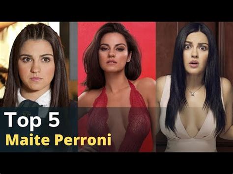 Maite Perroni Top 5 Series TV Shows YouTube