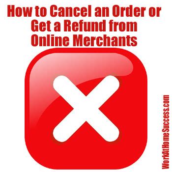 Stop in at any participating western union location. How to Cancel or Get a Refund from Online Merchants | Work ...