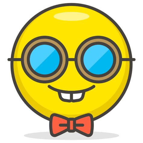 ícone Nerd Face Em 780 Free Vector Emoji