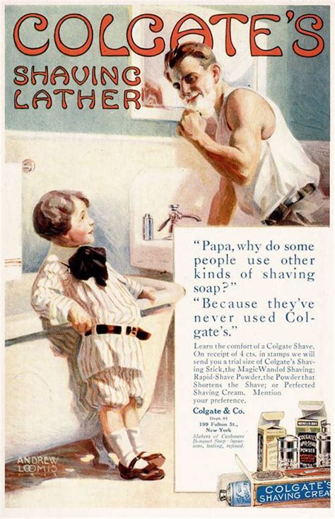 Colgate Shaving Cream 1914 Shaving Cream Colgate Vintage