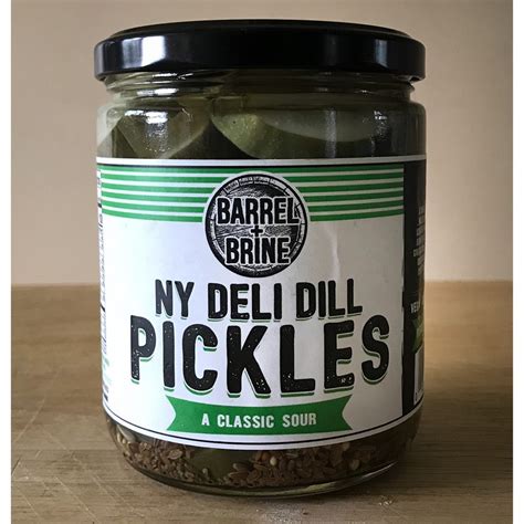 Ny Deli Dill Pickles 16 Oz Jar Off The Muck Market