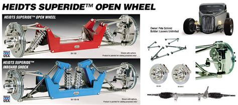 Heidts Open Wheel Superide Suspension Kit Automotive Videos