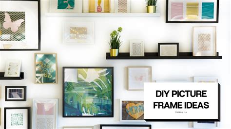 Try These 5 Inexpensive Ways To Use Picture Frames Youtube