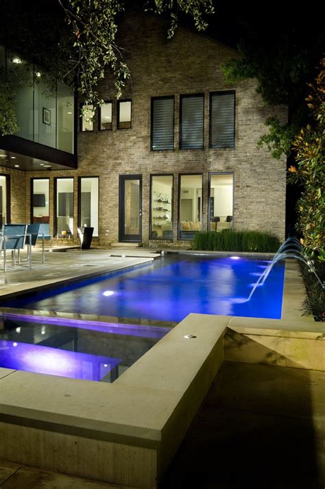 Contemporary Ii Contemporary Pool Dallas By Pool Environments
