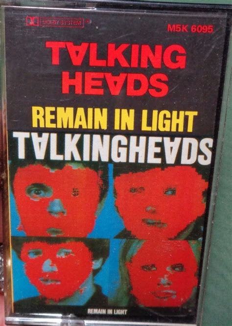 Talking Heads Remain In Light 1980 Cassette Discogs