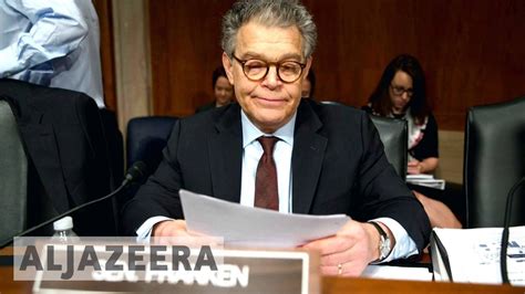 al franken resigns amid sexual harassment allegations youtube