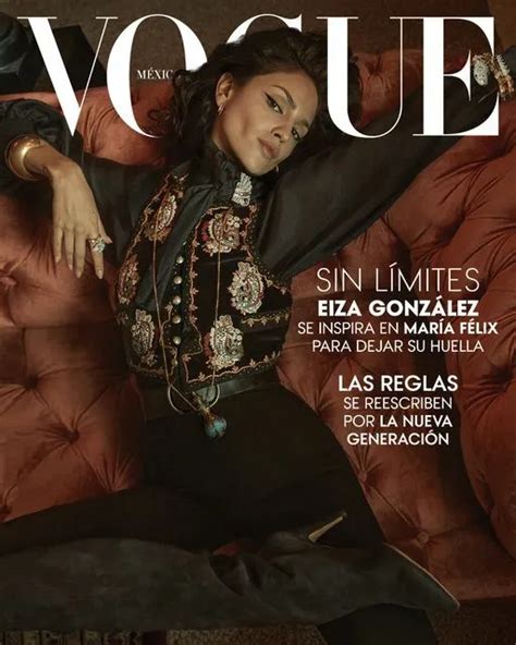 New Eiza Gonzalez Vogue Mexican Magazine 2022 Mexico Spanish Fashion