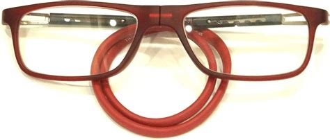 Buy 40plus Magnetic Reading Glasses Unisex Red Full Rim Medium Rectangle 40plus Best Rd100
