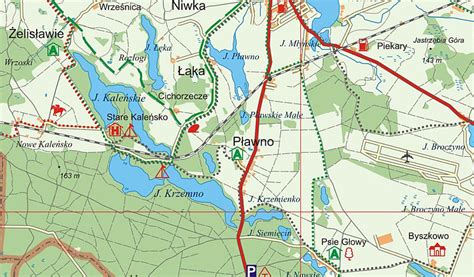 Pojezierze Drawskie Mapa Turystyczna Wydawnictwo Eko Map