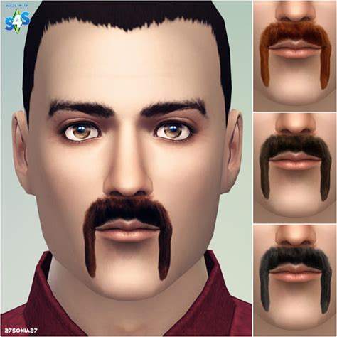 Mustache At 27sonia27 Sims 4 Updates