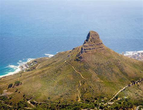 Lion S Head Mountain In Cape Town Stock Photo Image Of Outdoor