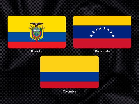 La bandera del ecuador es un paño rectangular formado por tres franjas horizontales, una superior amarilla de la mitad del alto y dos inferiores azul y roja. How to Step Your Latin American Flag Game Up: A Guide