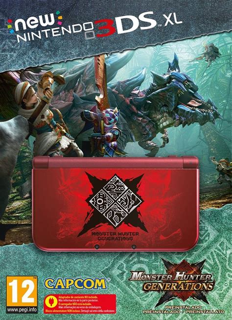 New Nintendo 3ds Xl Console Monster Hunter Generations Limited