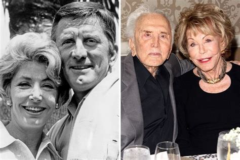 Kirk Douglas és Anne Buydens 63 éve Házasok Kirk Douglas Jackie O