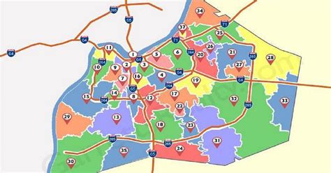 Jefferson County Ky Zip Code Map Map
