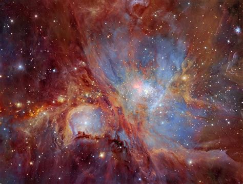 Vlt Photo Of Orion Nebula Unveils A Mystery In How Stars Are Born