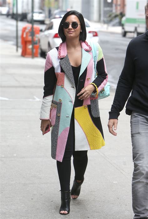 Demi Lovato Style Inspiration Heading To A Studio In New