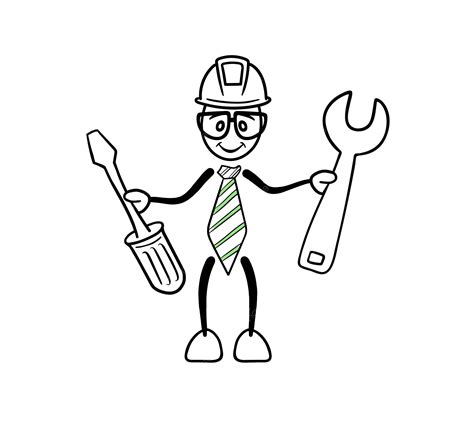 Cartoon Architect Png Vector Psd And Clipart With Transparent