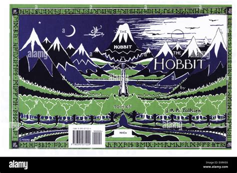 1960s Uk The Hobbit By Jrr Tolkien Book Cover Stock Photo 85342718