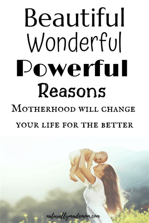 13 Powerful Ways Motherhood Changes Your Life For The Better