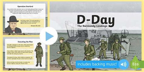 D Day The Normandy Landings Powerpoint D Day Teaching Packs D