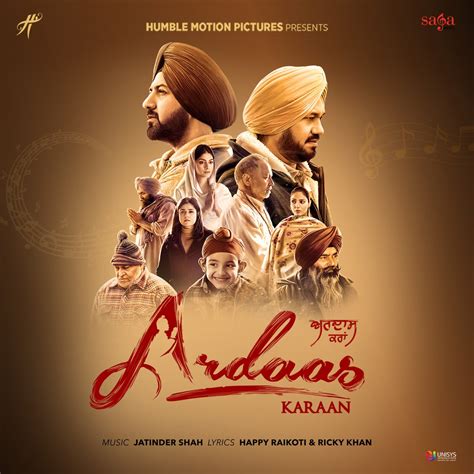 ‎ardaas Karaan Original Motion Picture Soundtrack Album By Jatinder