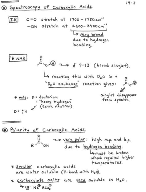 Carboxlic Acids Organic Chemistry Notes Organic Chemistry Notes