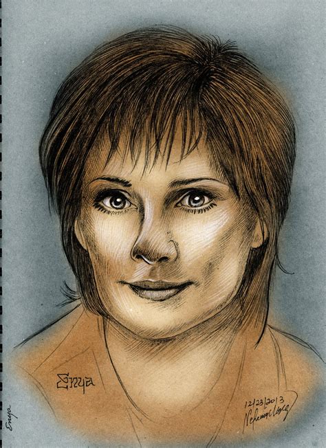 Enya By Nickmoscovitz On Deviantart Portrait Drawing Portrait
