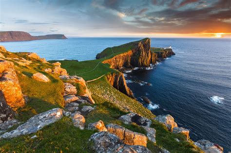 Neist point lighthouse is a lighthouse located on neist point on the isle of skye in scotland. Neist Point Lighthouse in the Isle of Skye by Loïc Lagarde ...