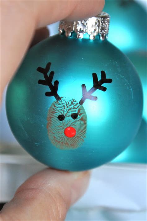 Christmas Crafts 20 Minute Crafter Reindeer Thumbprint