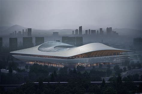 Xian International Football Centre Zaha Hadid Architects