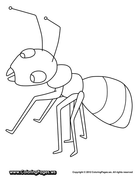 Printable Ants