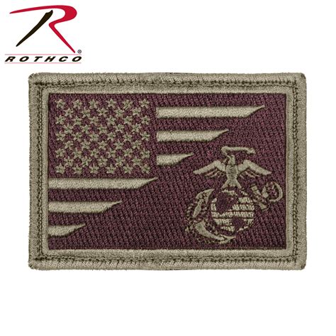 Rothco Us Flag Usmc Globe And Anchor Morale Patch