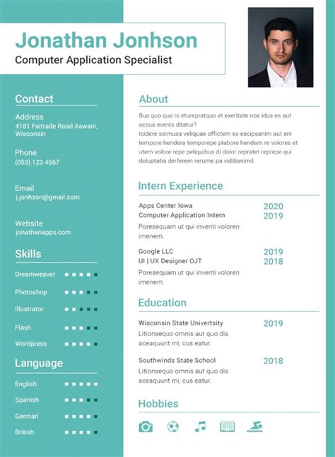 Different types of format for resume for freshers. 45+ Fresher Resume Templates - PDF, DOC | Free & Premium ...