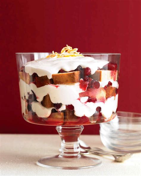 12 Impressive Holiday Trifle Recipes Martha Stewart