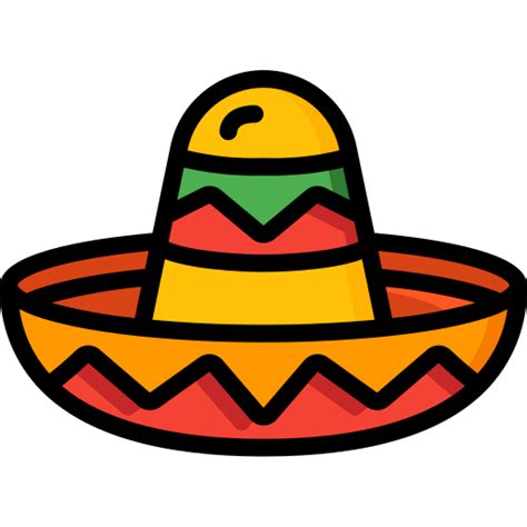 Sombrero Mexicano Iconos Gratis De Moda