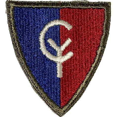 Patch 38th Infantry Division Green Back 1943